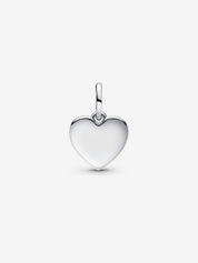 Charm Colgante Grabable Corazón para collar