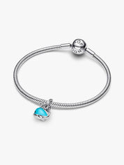 Dije de ballena con Piedra Turquesa