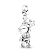 Charm Colgante Astronauta en la Galaxia
