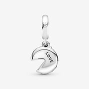 Charm colgante de amor de pizza