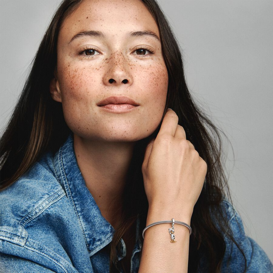 Charm Colgante Pato Donald 100 Aniversario de Disney con Diamante sintético